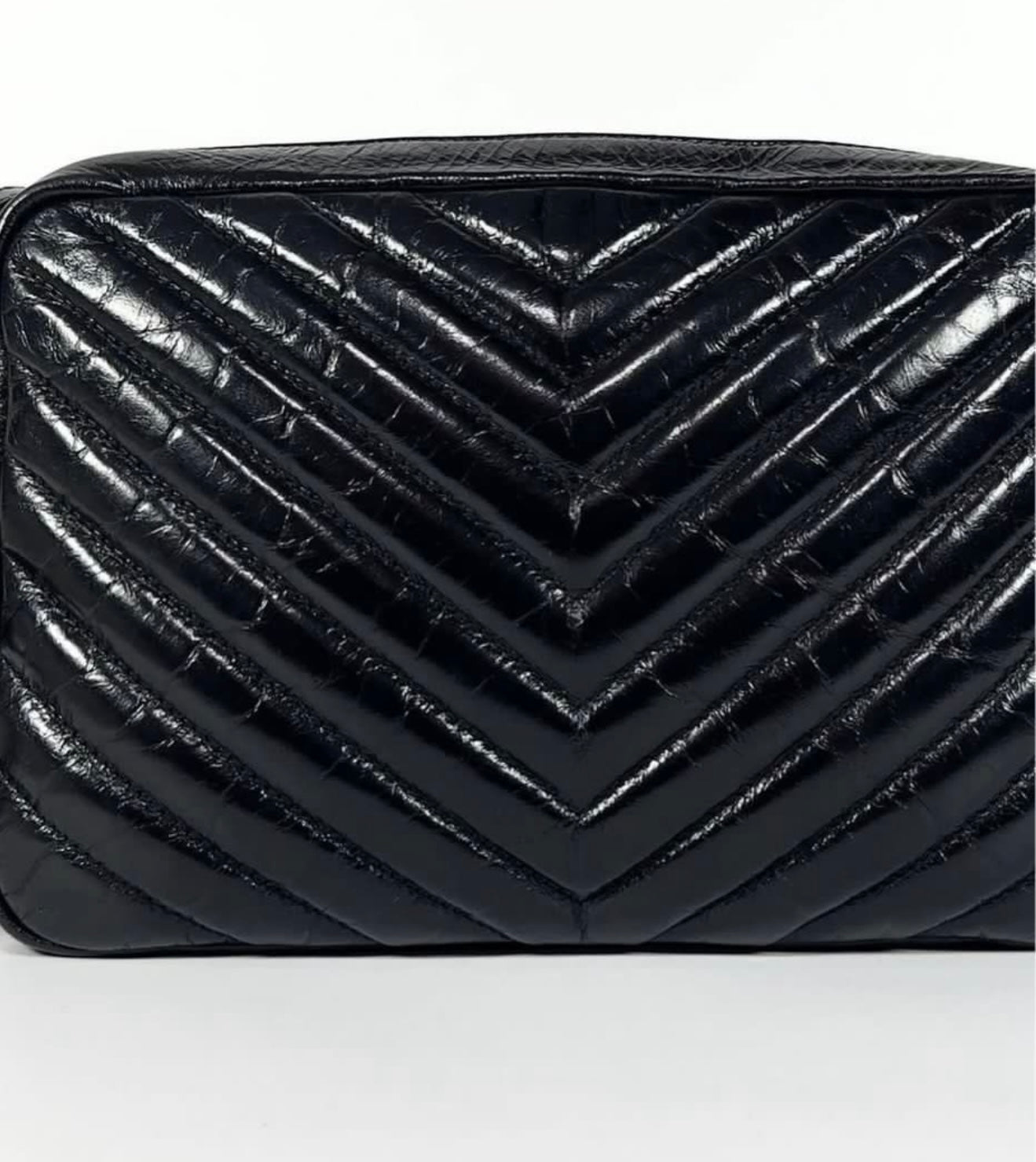 Ysl Lou Distressed Skin Camera Bag