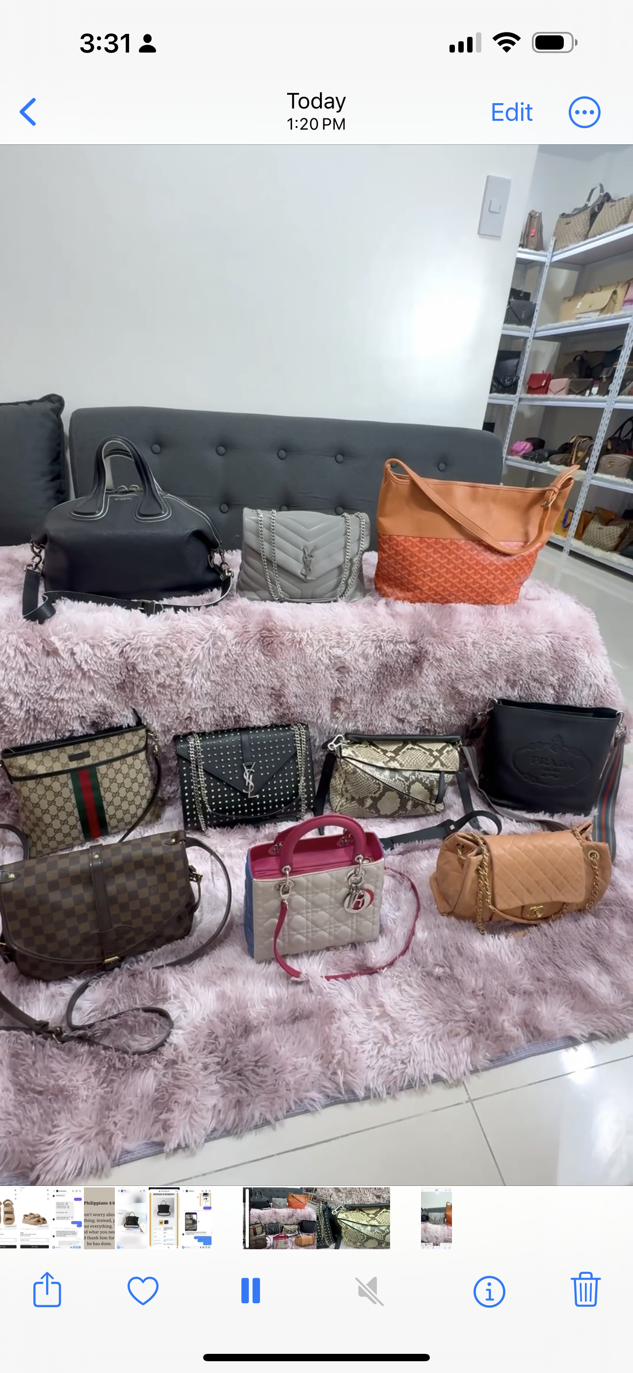Dior Gucci Lv Ysl