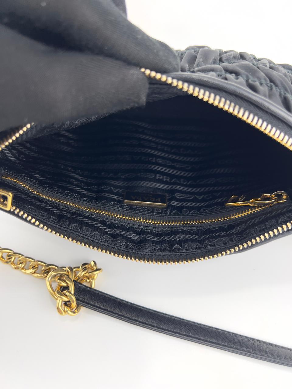 Prada gaufre crossbody bag