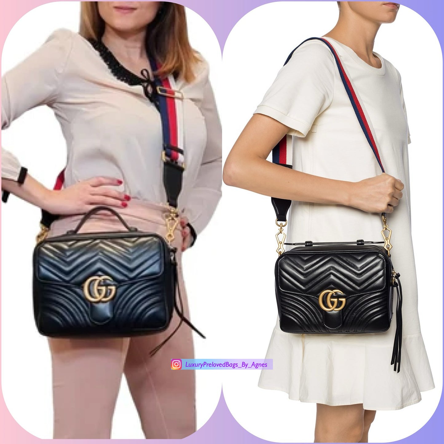 Gucci Marmont Top Handle Bag