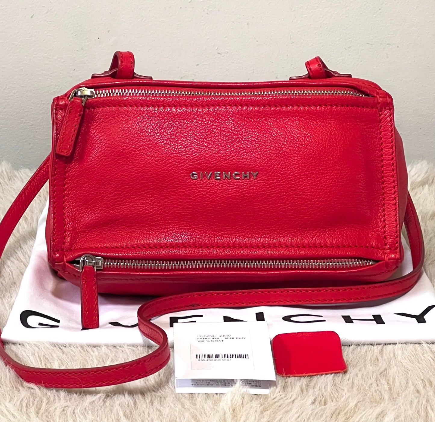 Givenchy Pandora Mini in Red