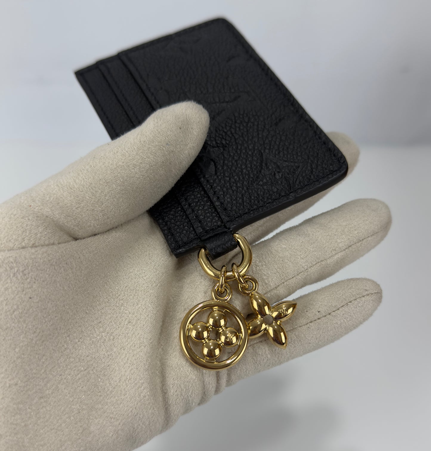 Louis Vuitton Empreinte Monogram LV Charms Card Holder