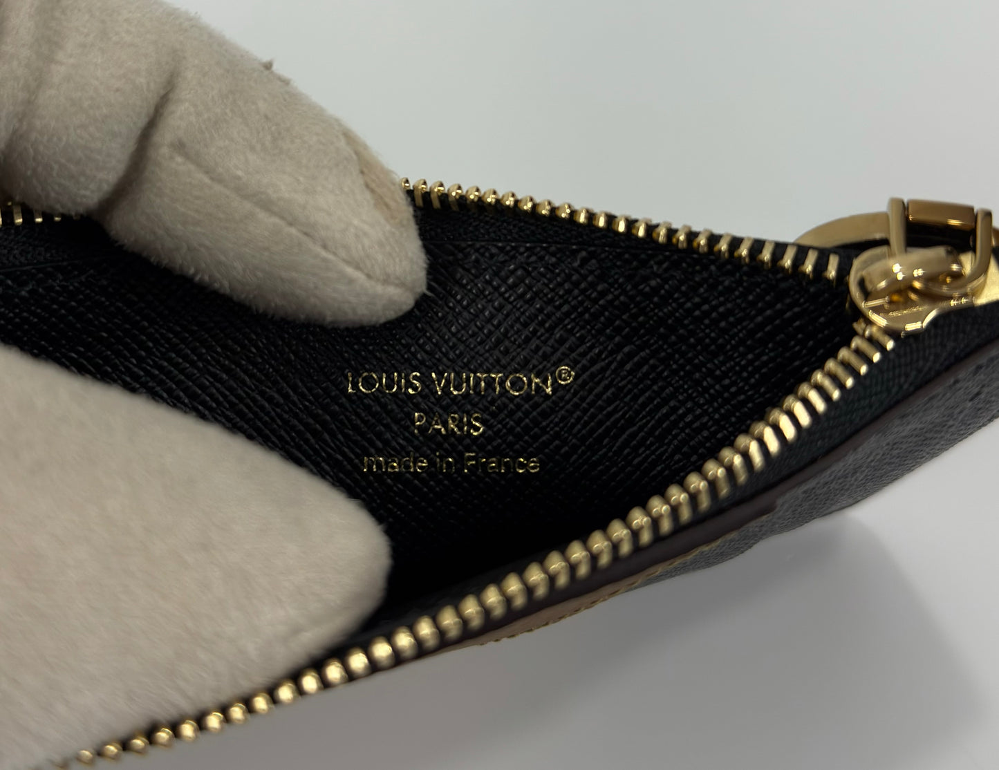 Louis Vuitton Reverse Monogram Zipped Romy Card Holder