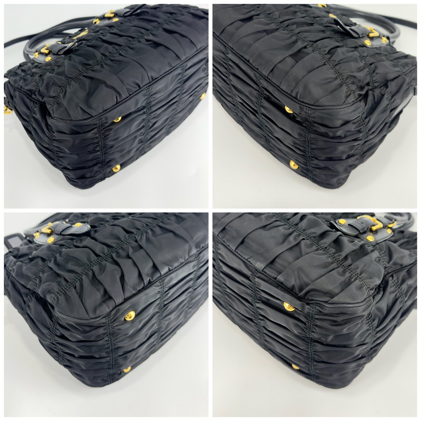 Prada Tessuto Nylon Gaufre Tote Bag