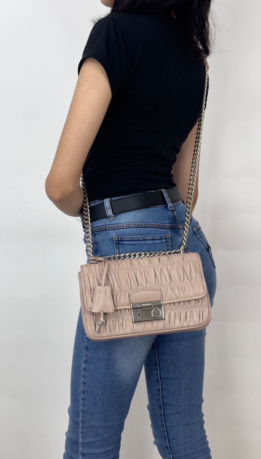 Prada Nappa Gaufre Flap