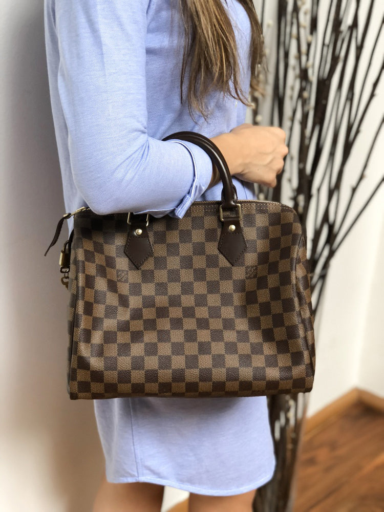 Louis Vuitton Speedy 30 Damier Ebene