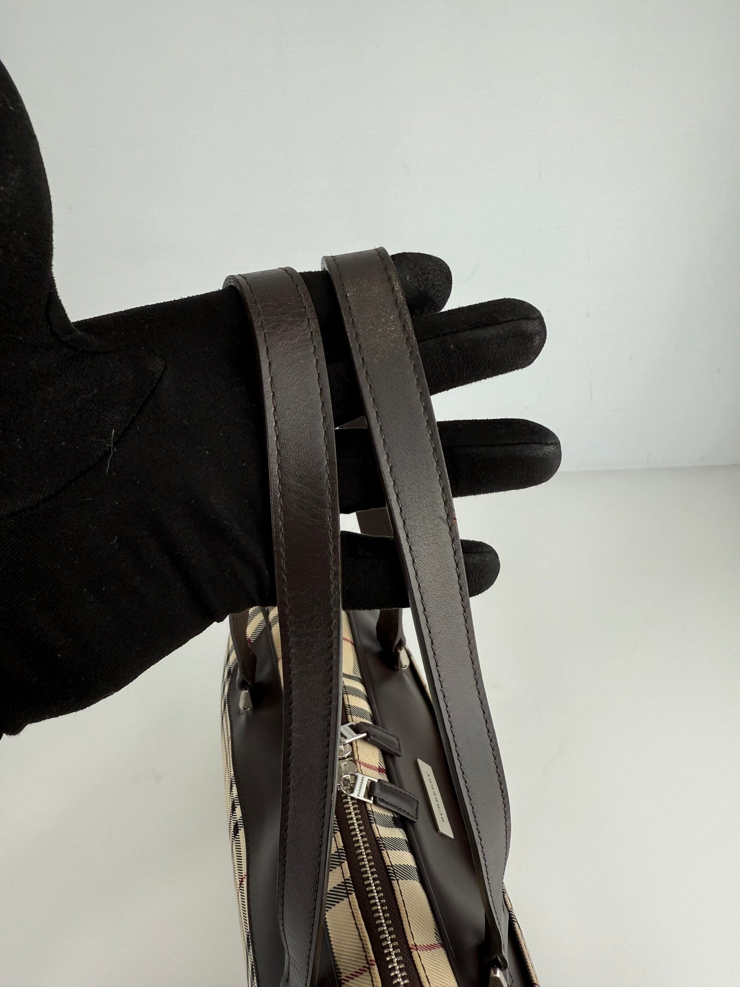 Burberry Nova Check Shoulder Bag