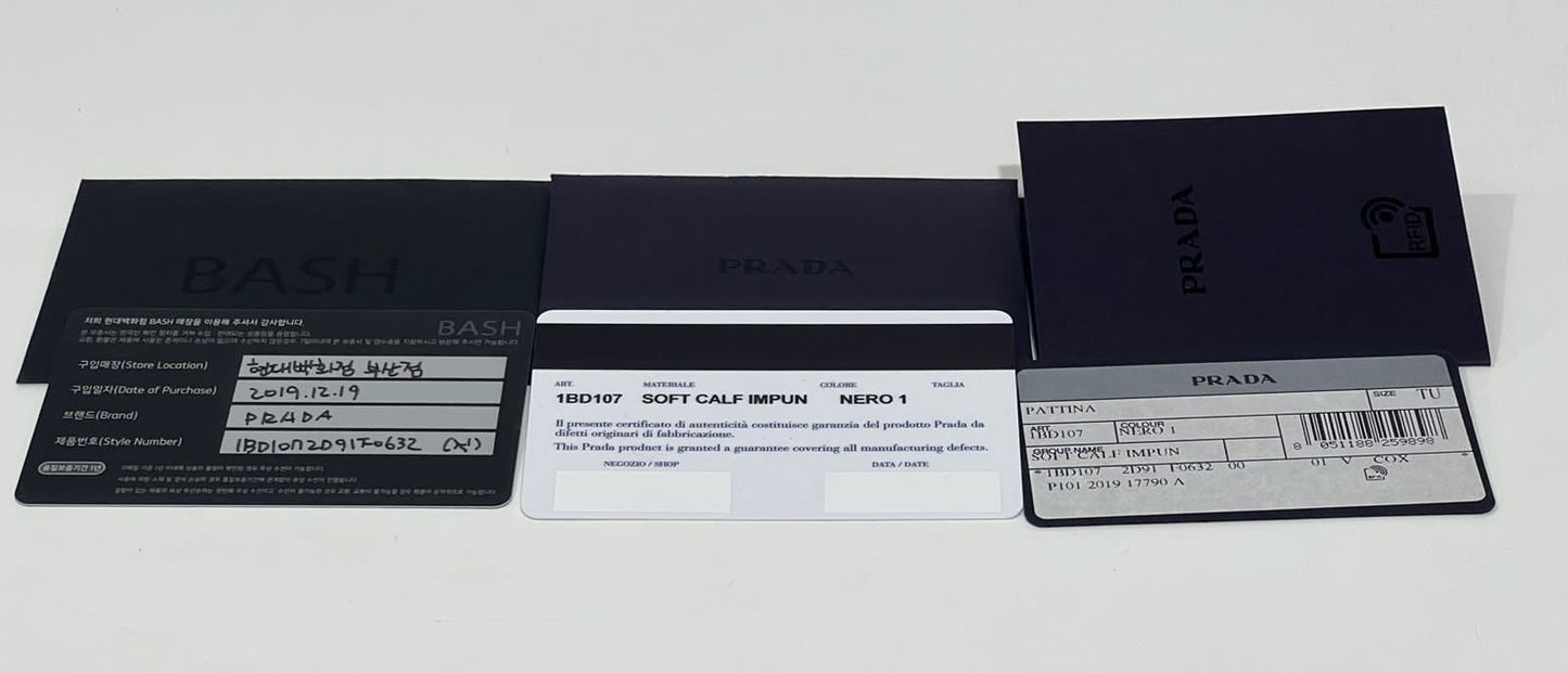 Prada diagramme in small