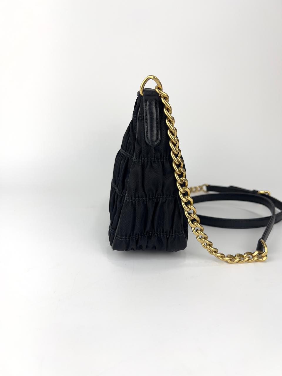 Prada gaufre crossbody bag