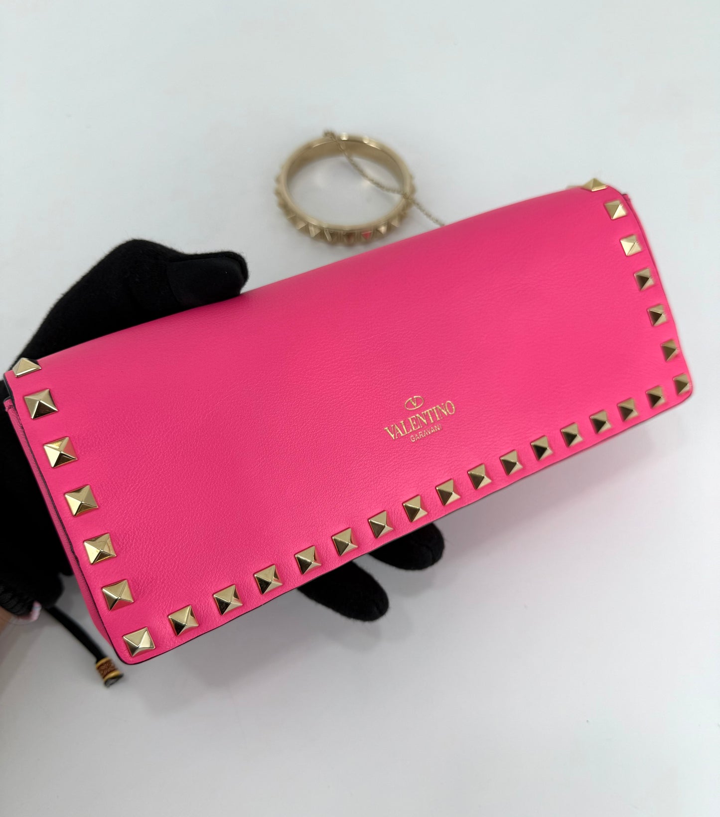 Valentino Garavani Rockstud Bracelet Clutch