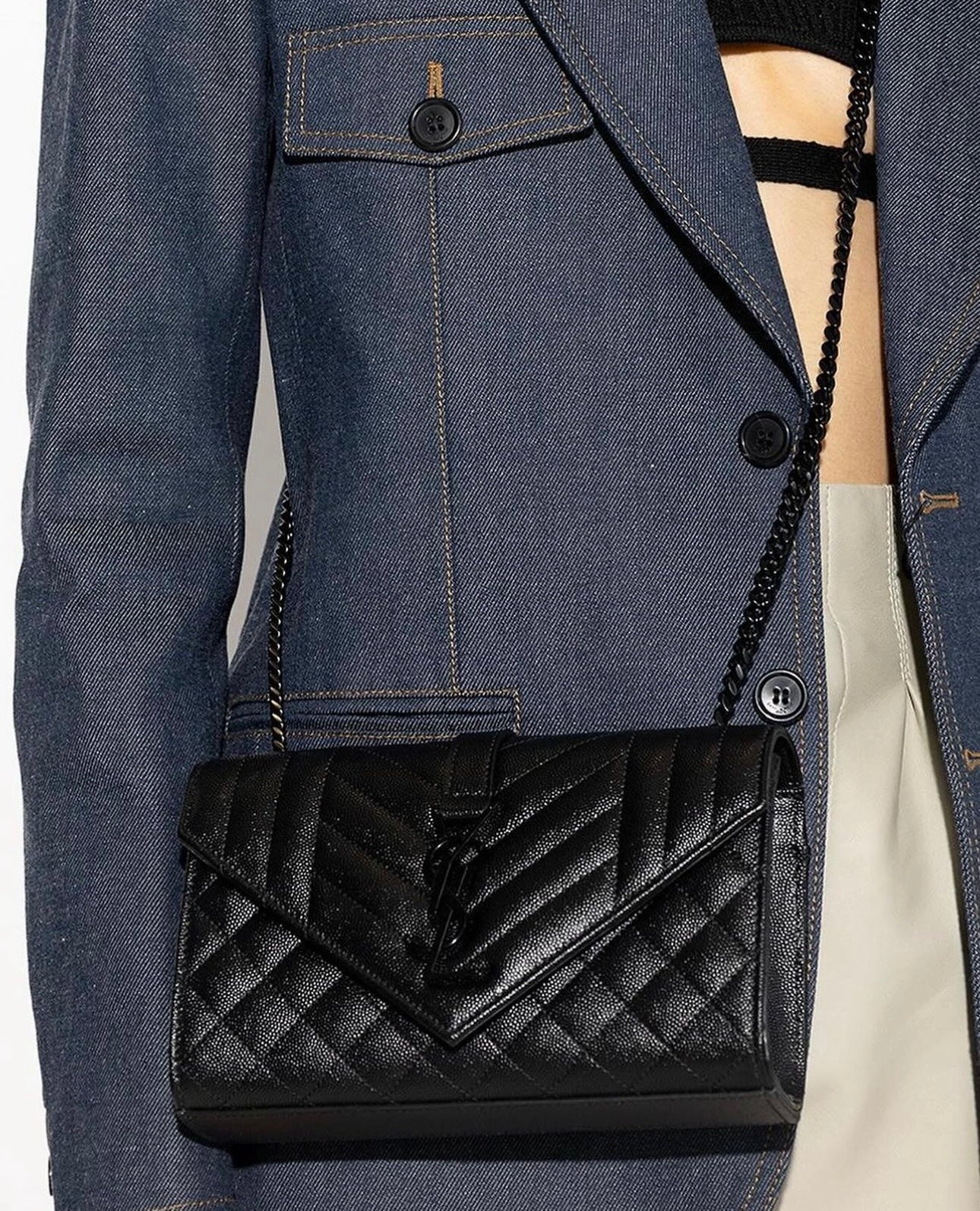 Ysl Triquilt Envelope
