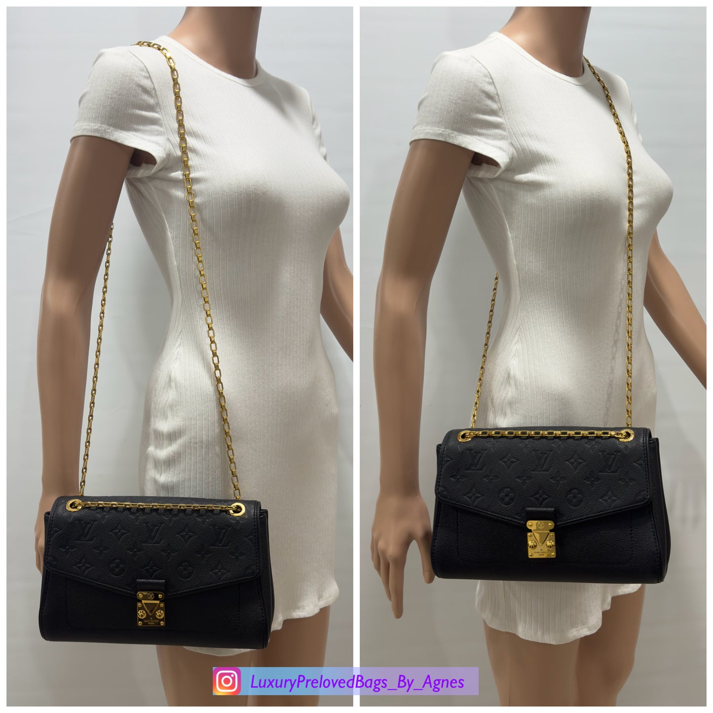 Louis Vuitton Monogram Empreinte Leather St Germain Pm