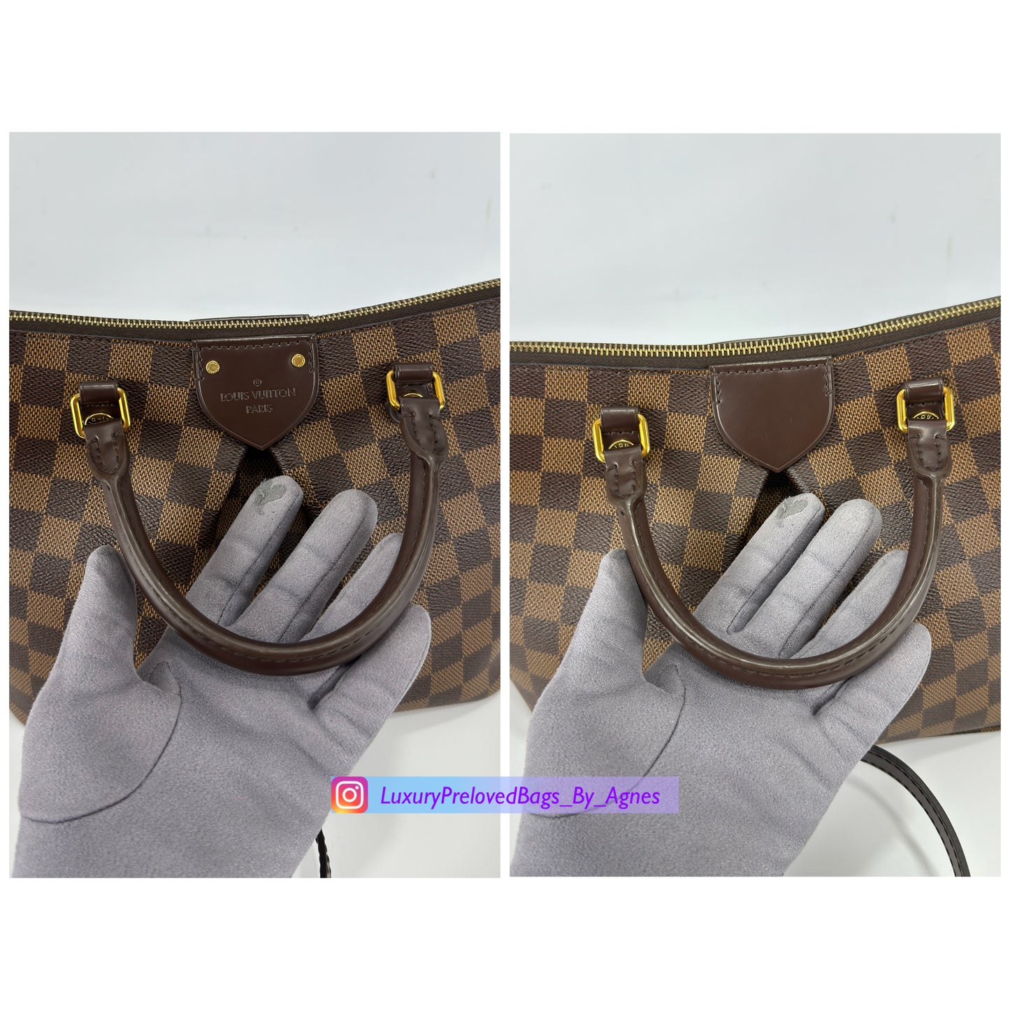 Louis Vuitton Siena Pm Damier Ebene