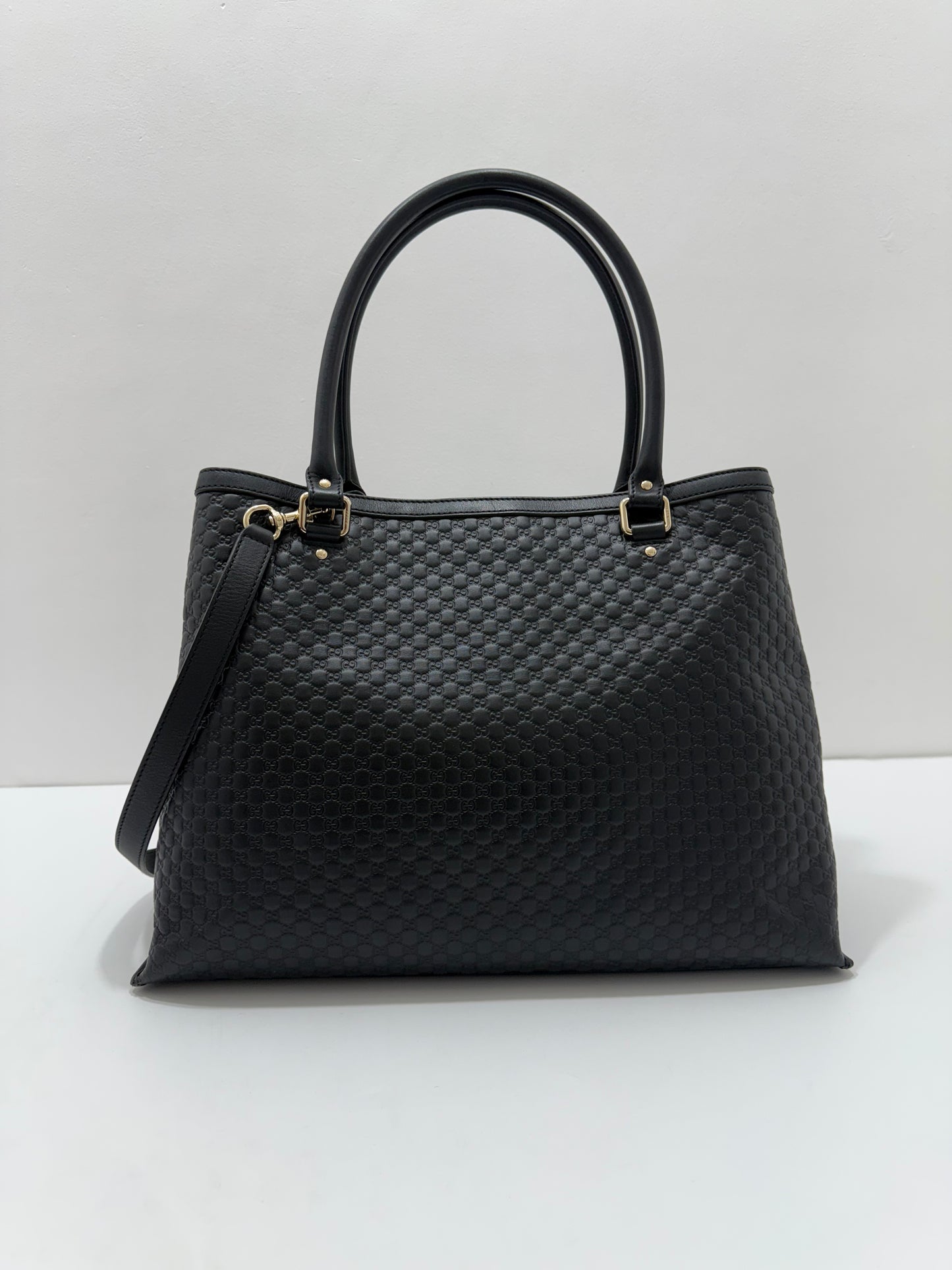 Gucci Microguccissima Leather Tote Bag