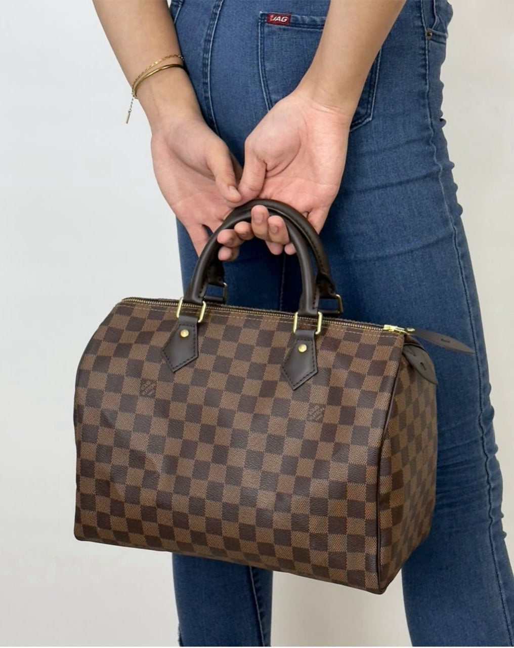 Louis Vuitton Speedy 30 Damier Ebene