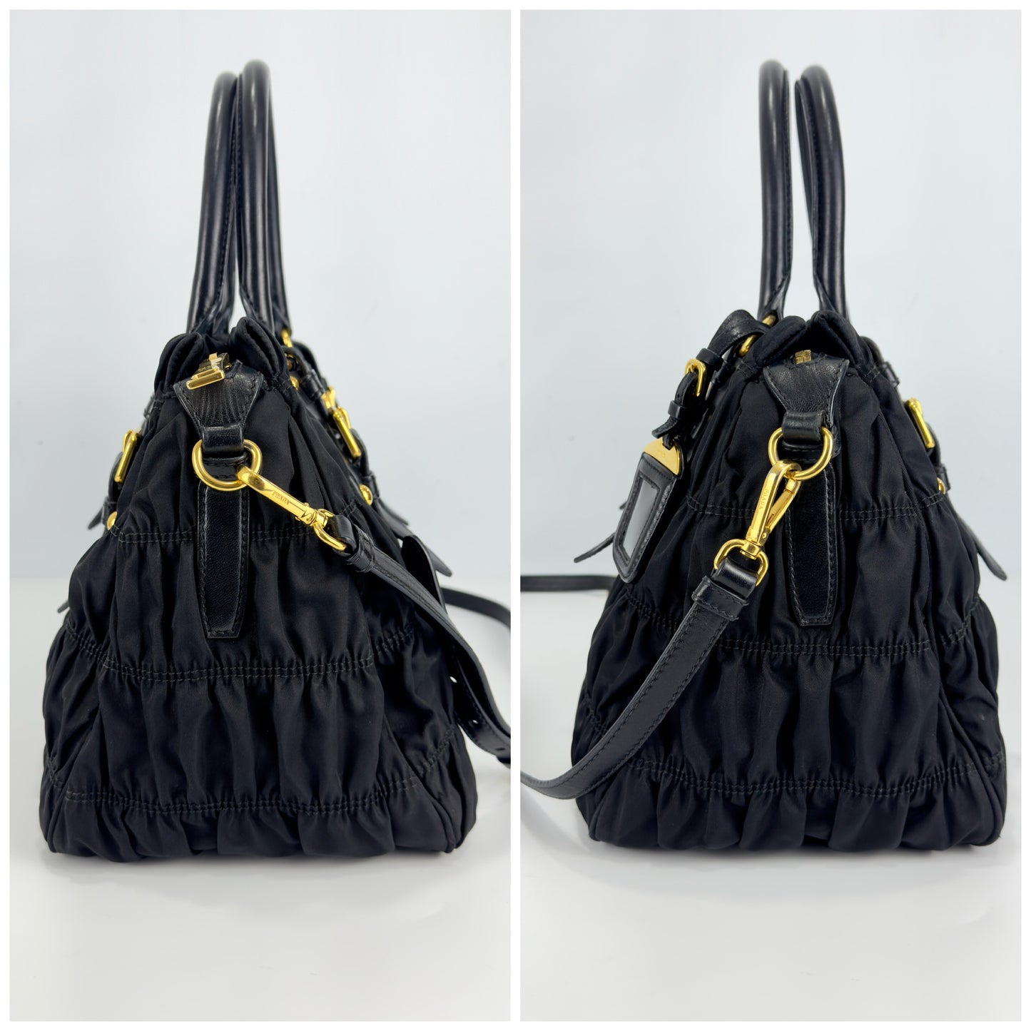 Prada Tessuto Nylon Gaufre Tote Bag