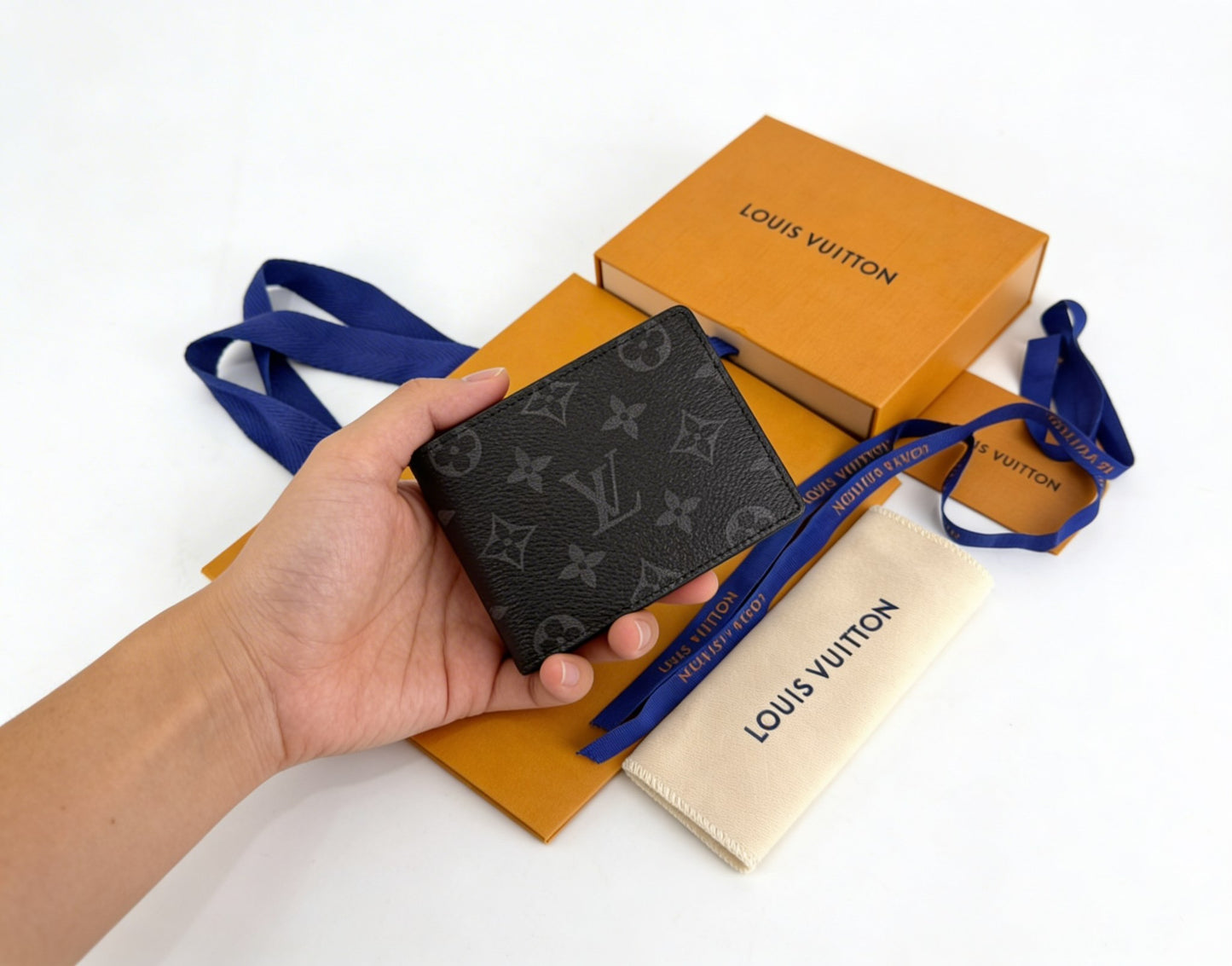 Louis Vuitton Monogram Eclipse Multiple Wallet Bifold