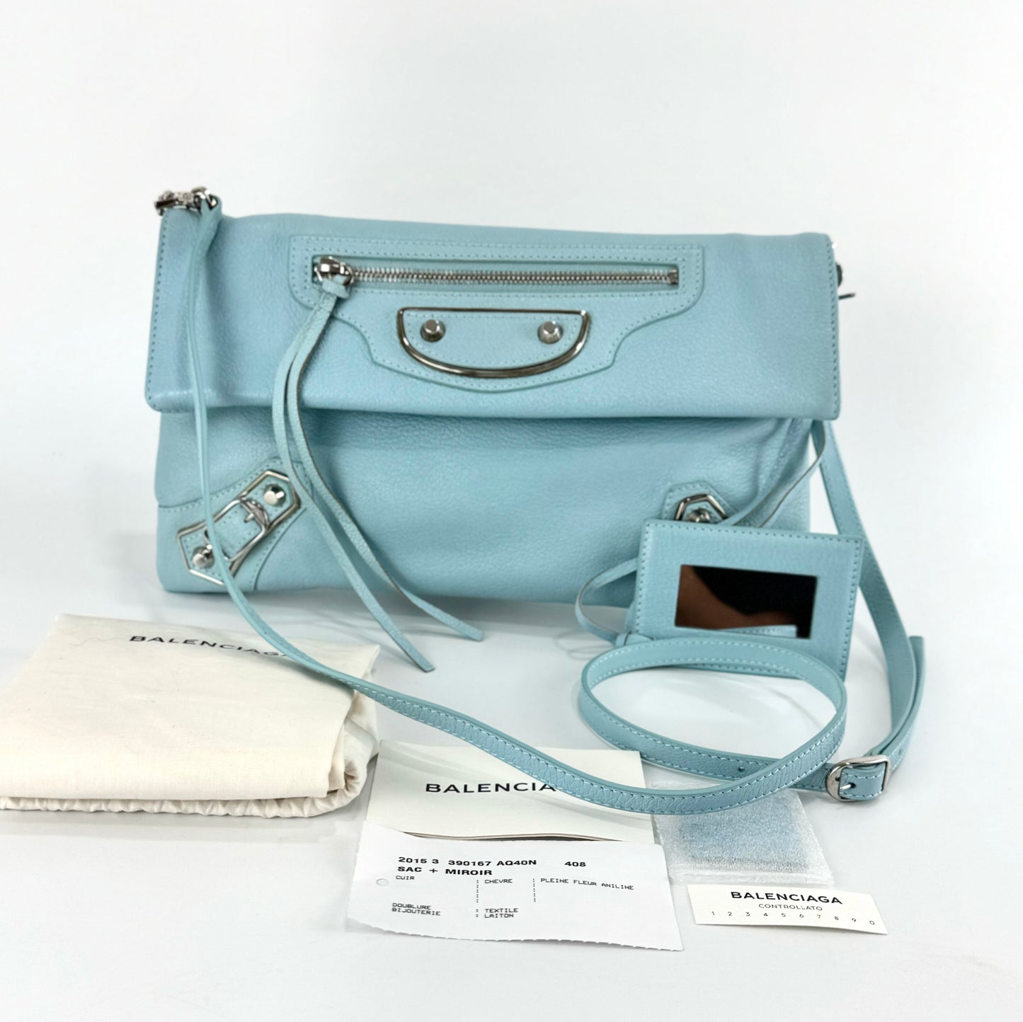 Balenciaga Envelope Clutch
