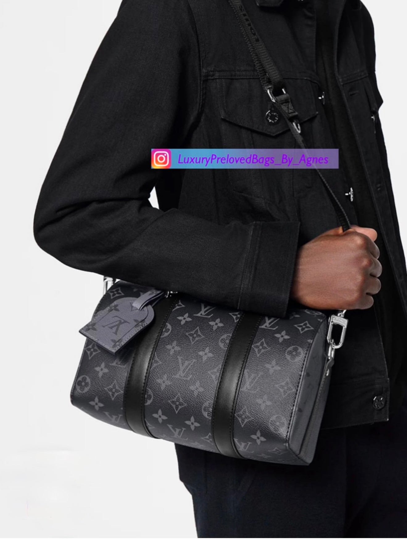 Louis Vuitton City Keepall Monogram Eclipse