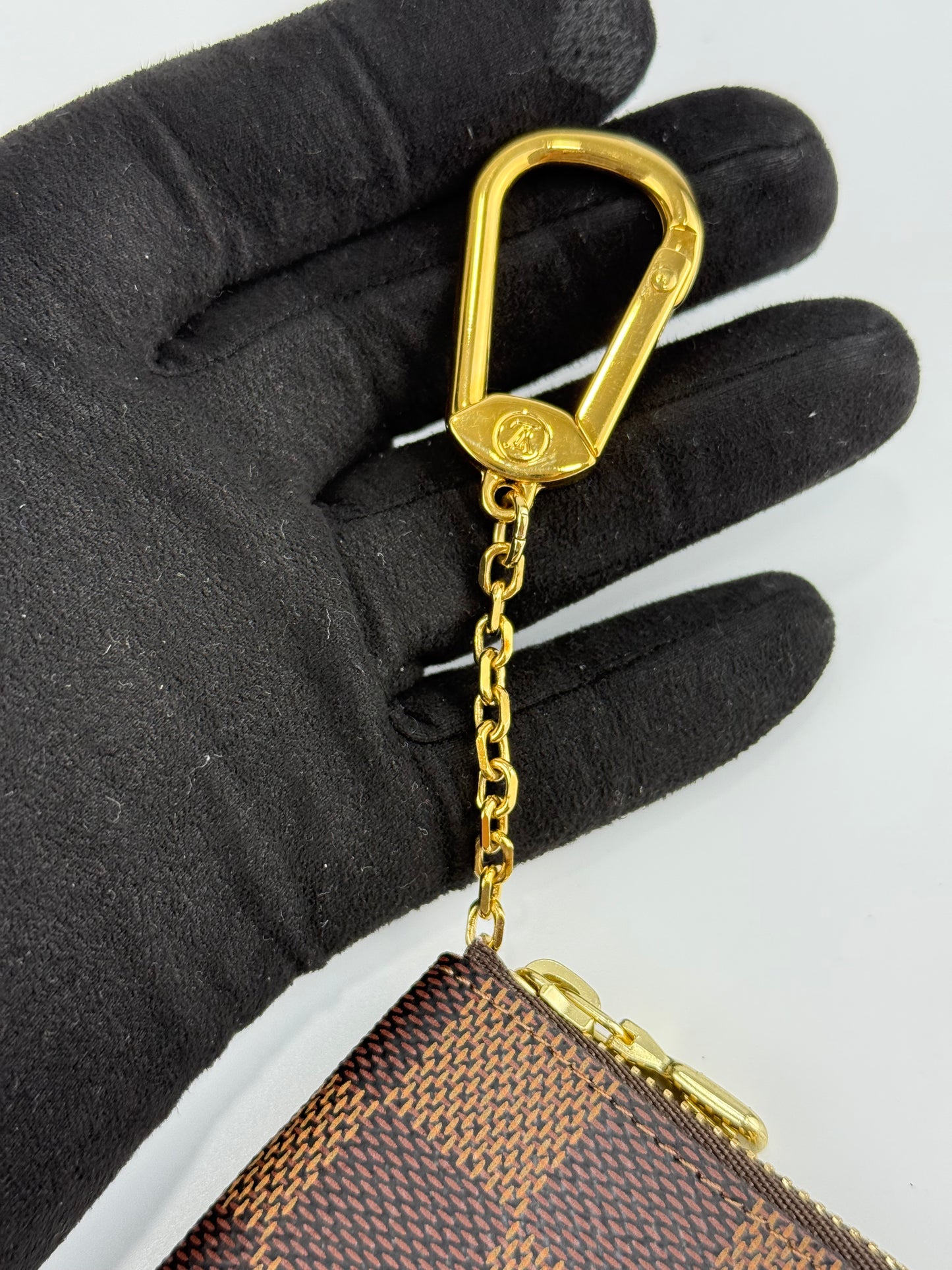 Louis Vuitton Damier Ebene Key Cles