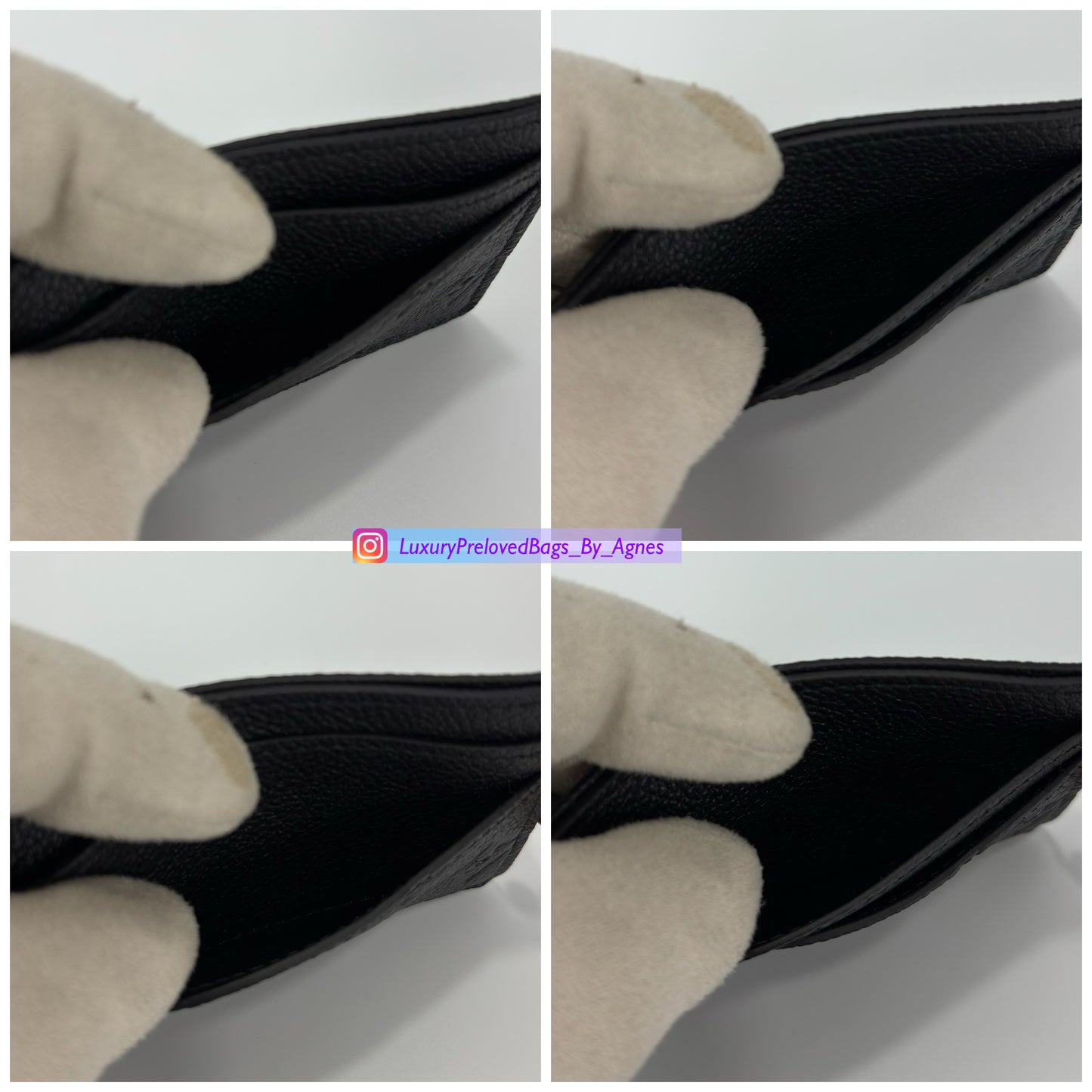 Louis Vuitton Empreinte Monogram LV Charms Card Holder