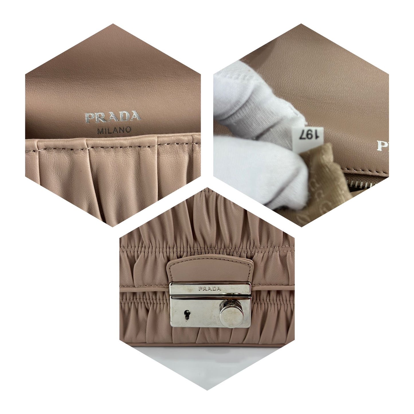 Prada Nappa Gaufre Flap