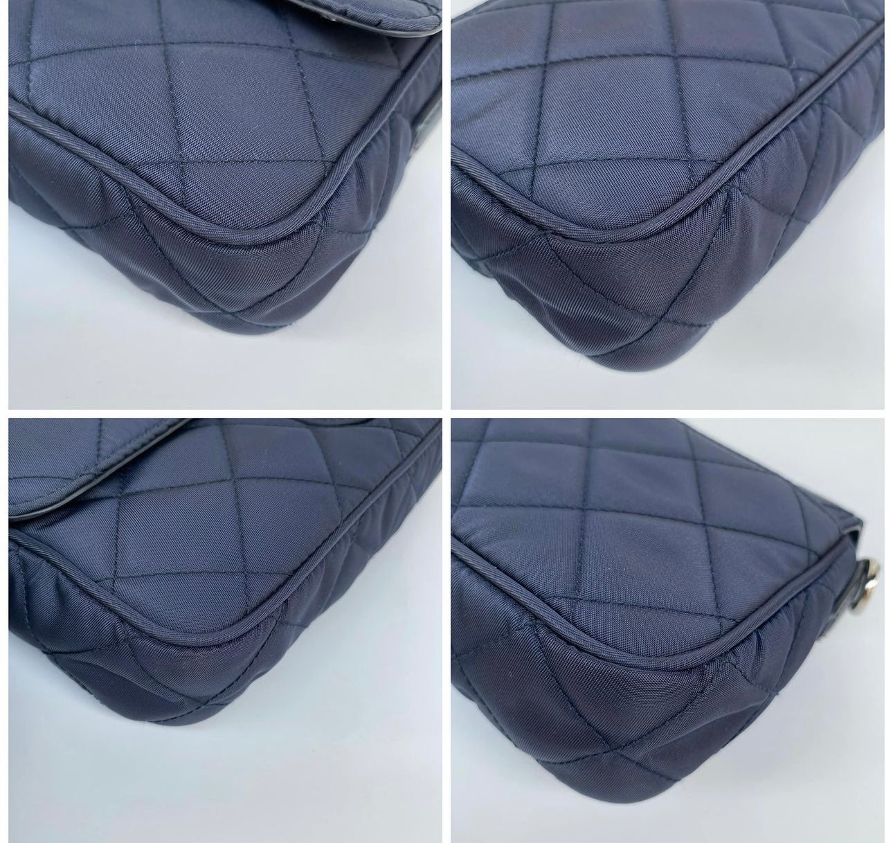 Prada Shoulder Bag Quilted Pochette