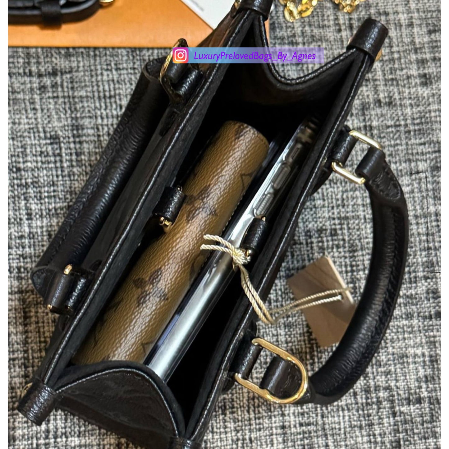 Louis Vuitton OTG PM Black Monogram Empreinte