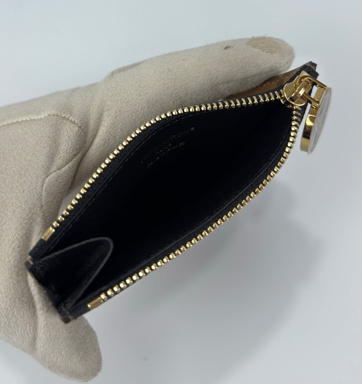 Louis Vuitton Reverse Monogram Zipped Romy Card Holder