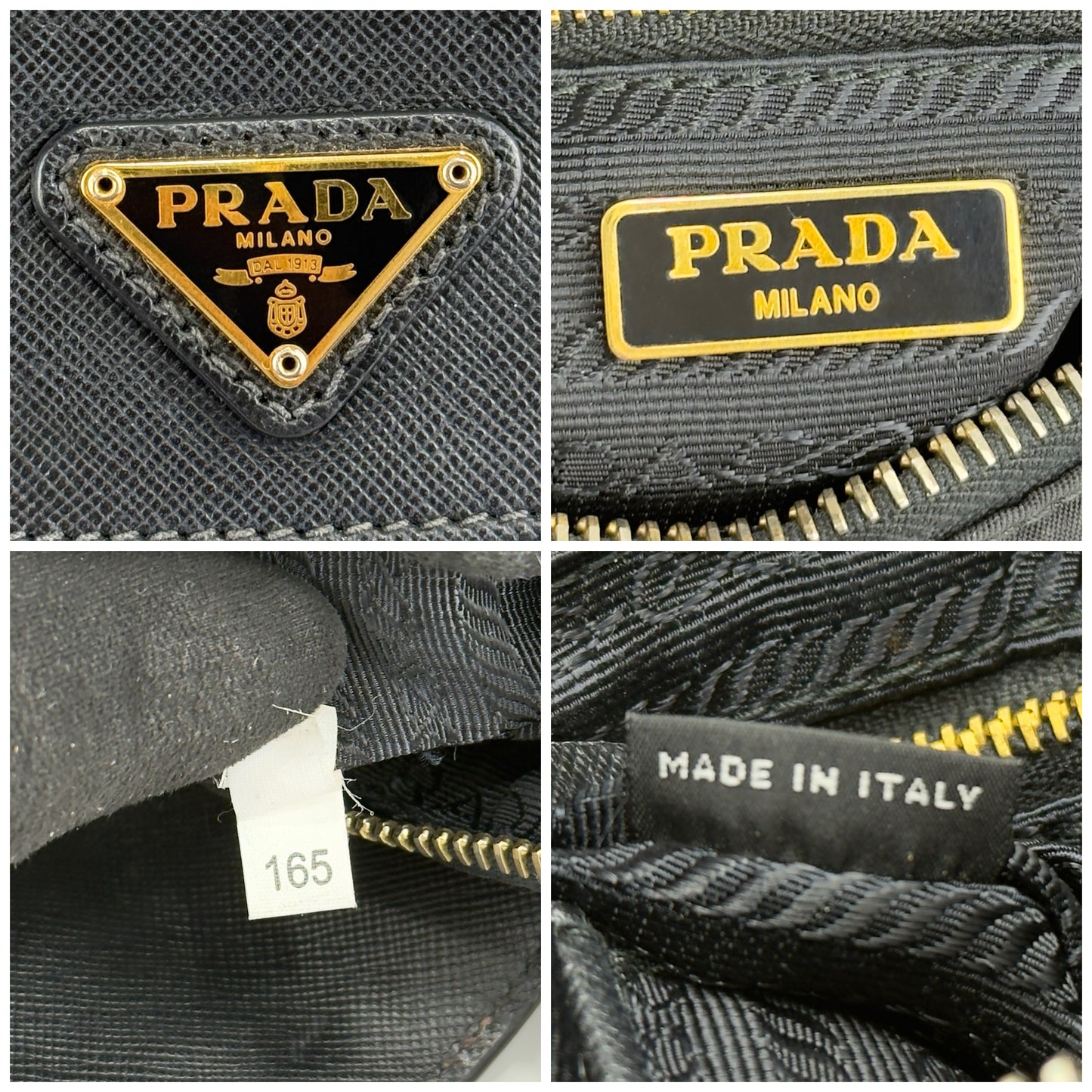 Prada Tessuto Saffiano Bandoliera