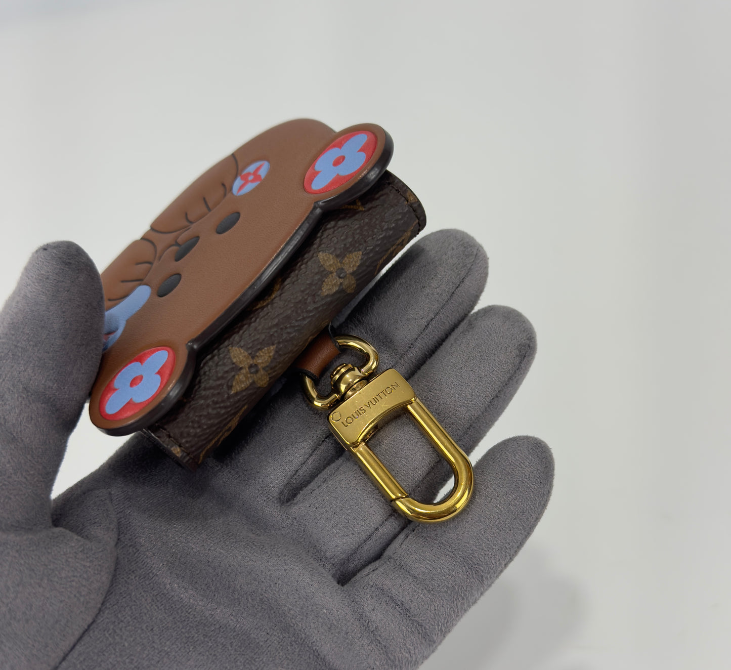 Louis Vuitton Monogram Teddy Bear Earphone Case