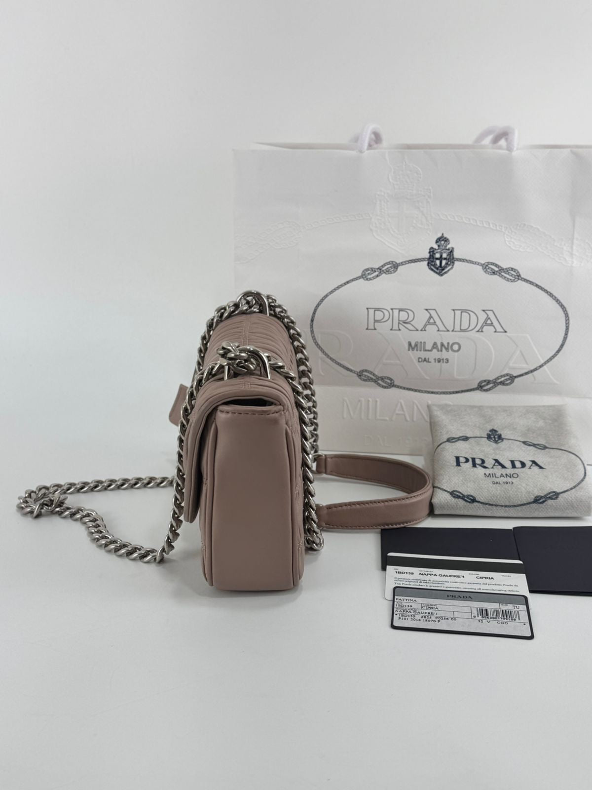 Prada Nappa Gaufre Flap