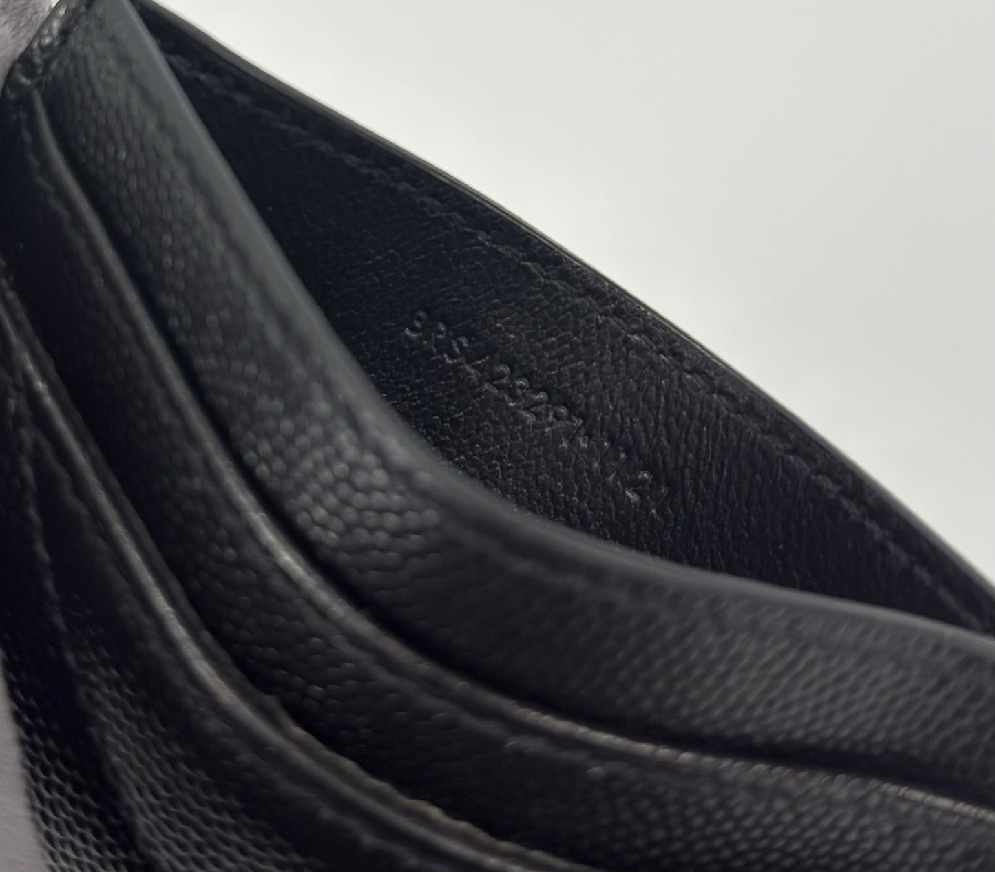 Ysl Monogram Quilted Leather Card Holder