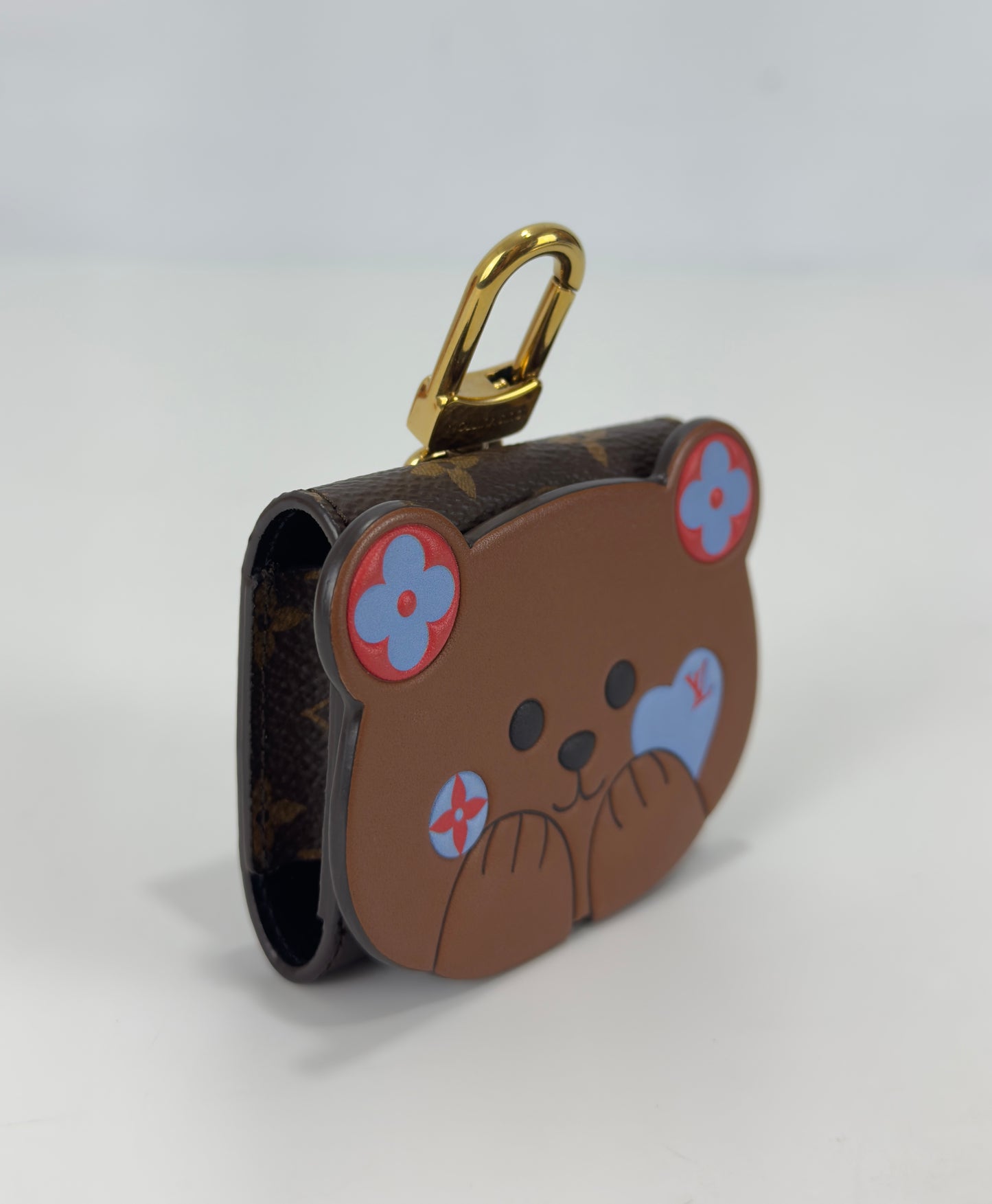Louis Vuitton Monogram Teddy Bear Earphone Case