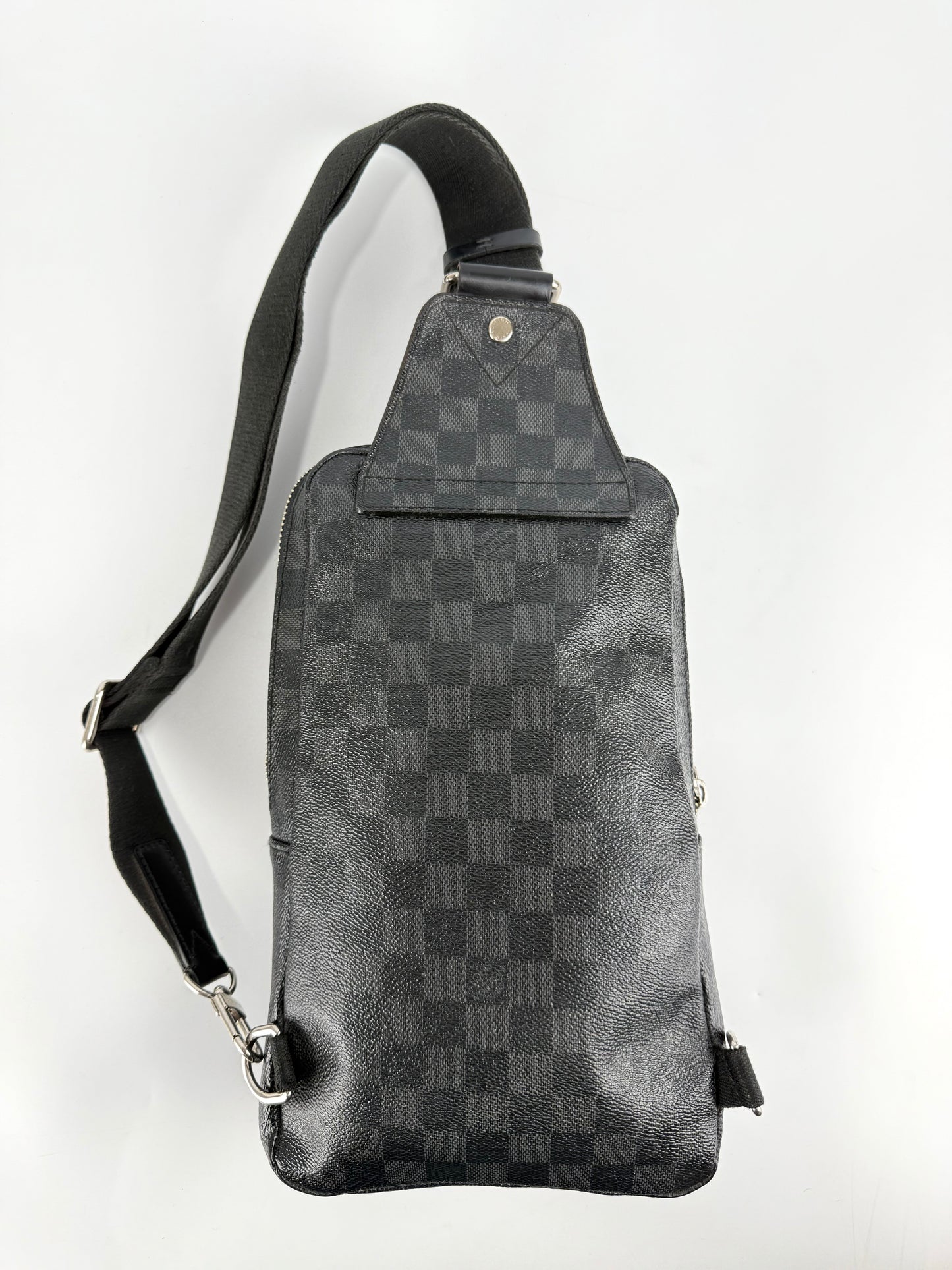 Louis Vuitton Avenue Sling Bag Damier Graphite Canvas