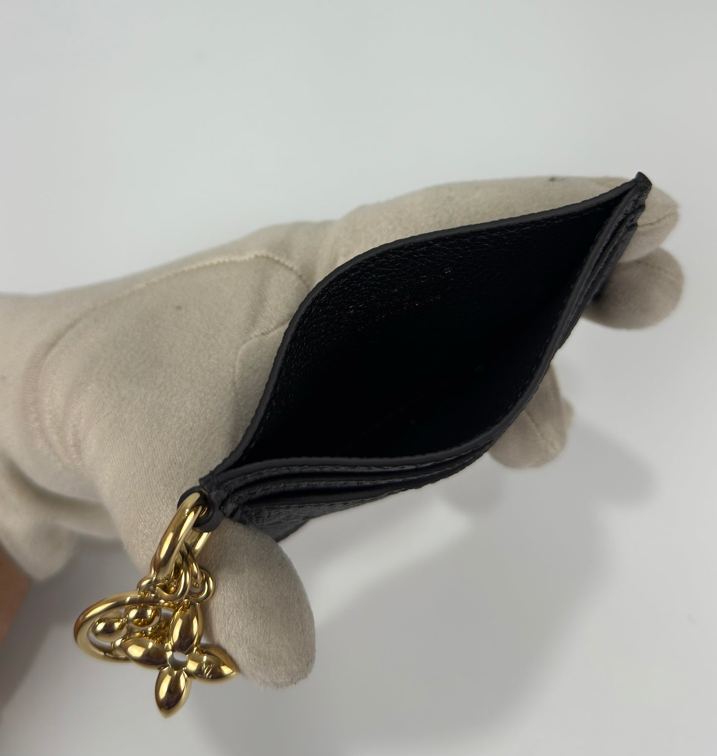 Louis Vuitton Empreinte Monogram LV Charms Card Holder