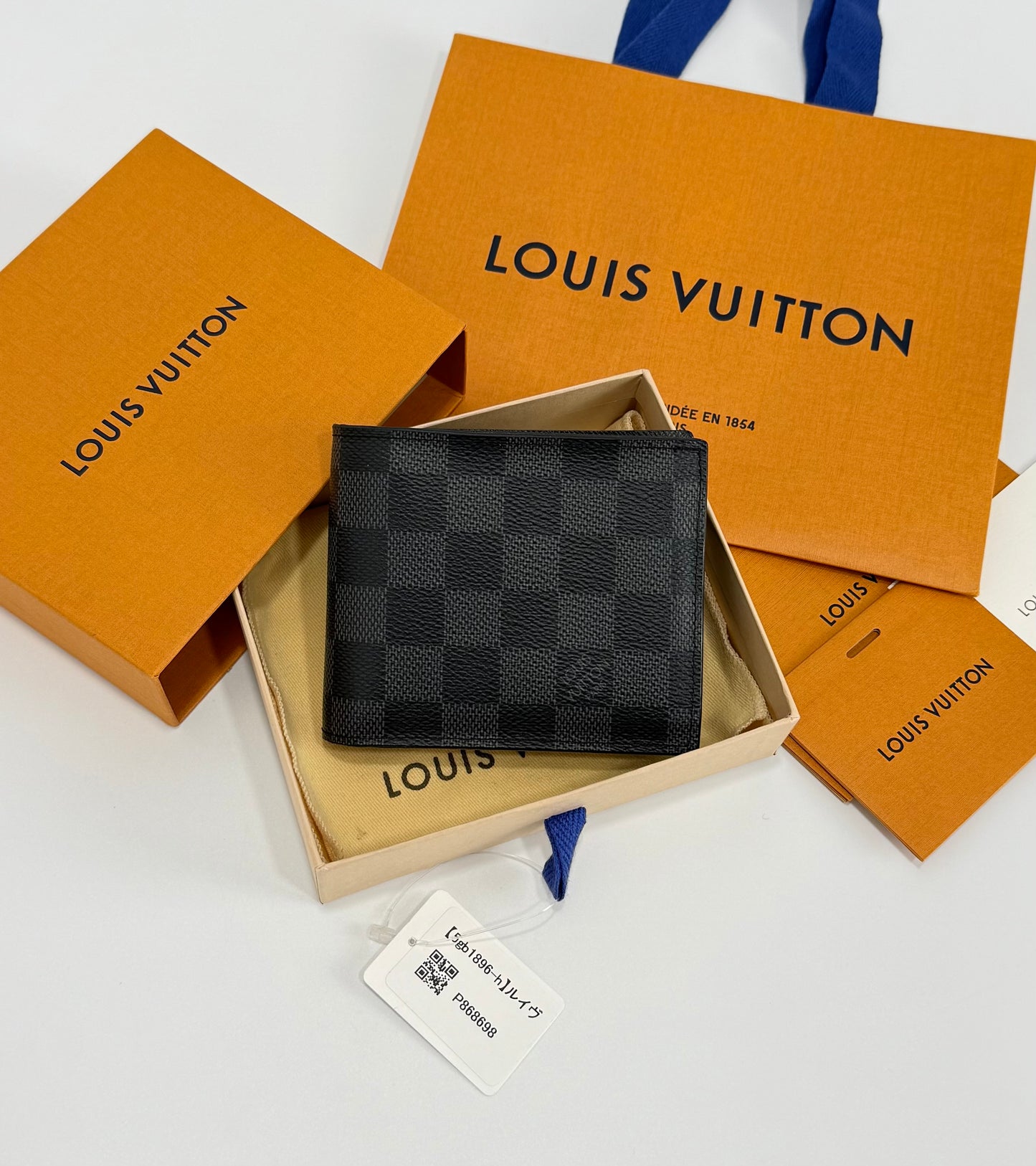 Louis Vuitton Damier Graphite Wallet