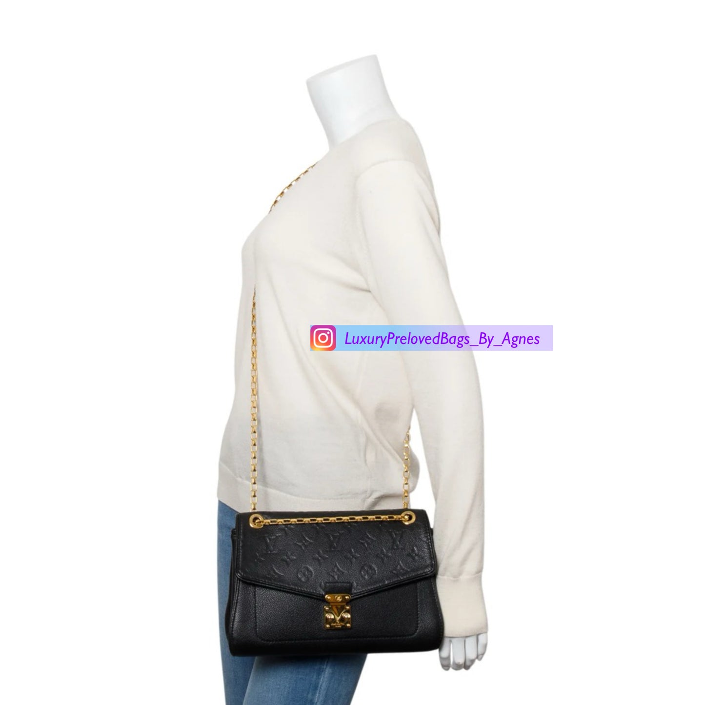 Louis Vuitton Monogram Empreinte Leather St Germain Pm