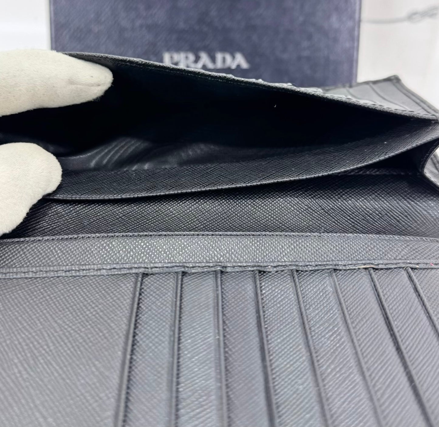 Prada Saffiano Leather Wallet