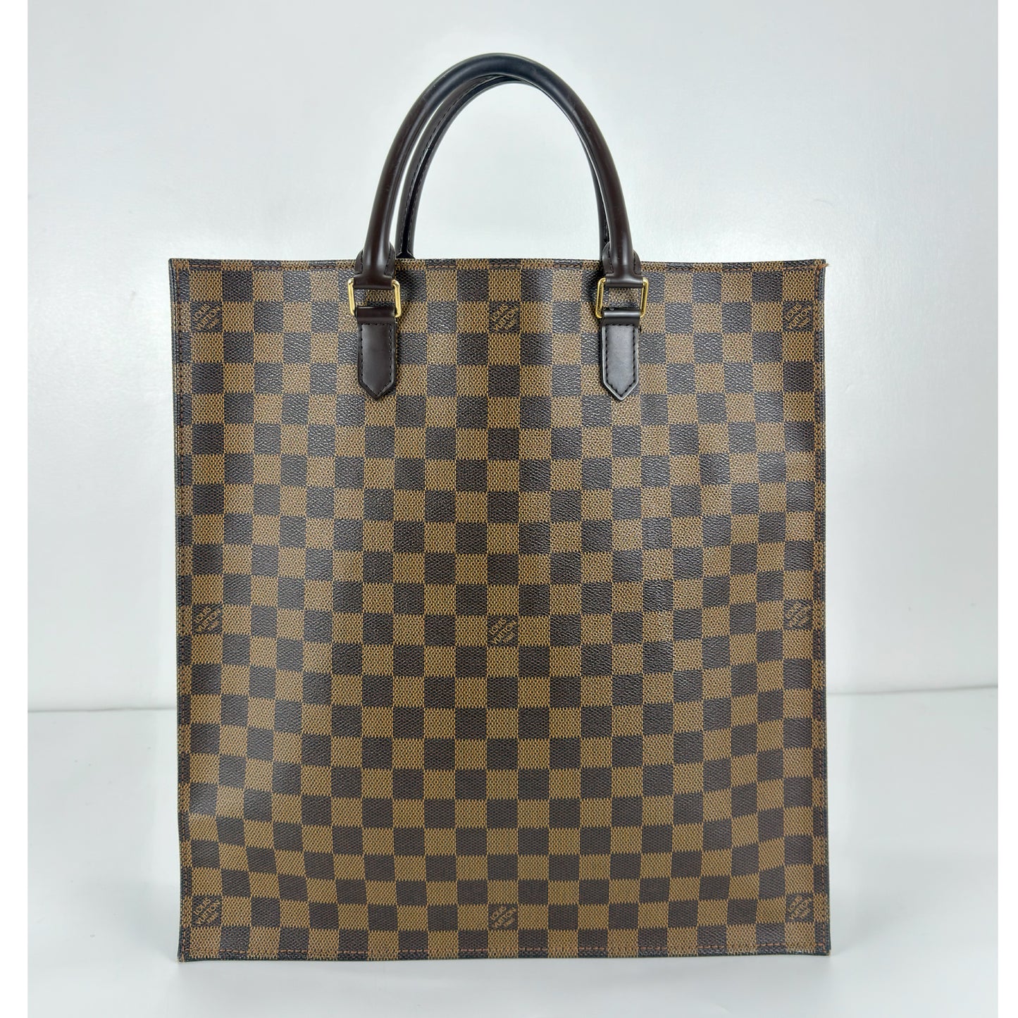 Louis Vuitton Damier Ebene Sac Plat GM