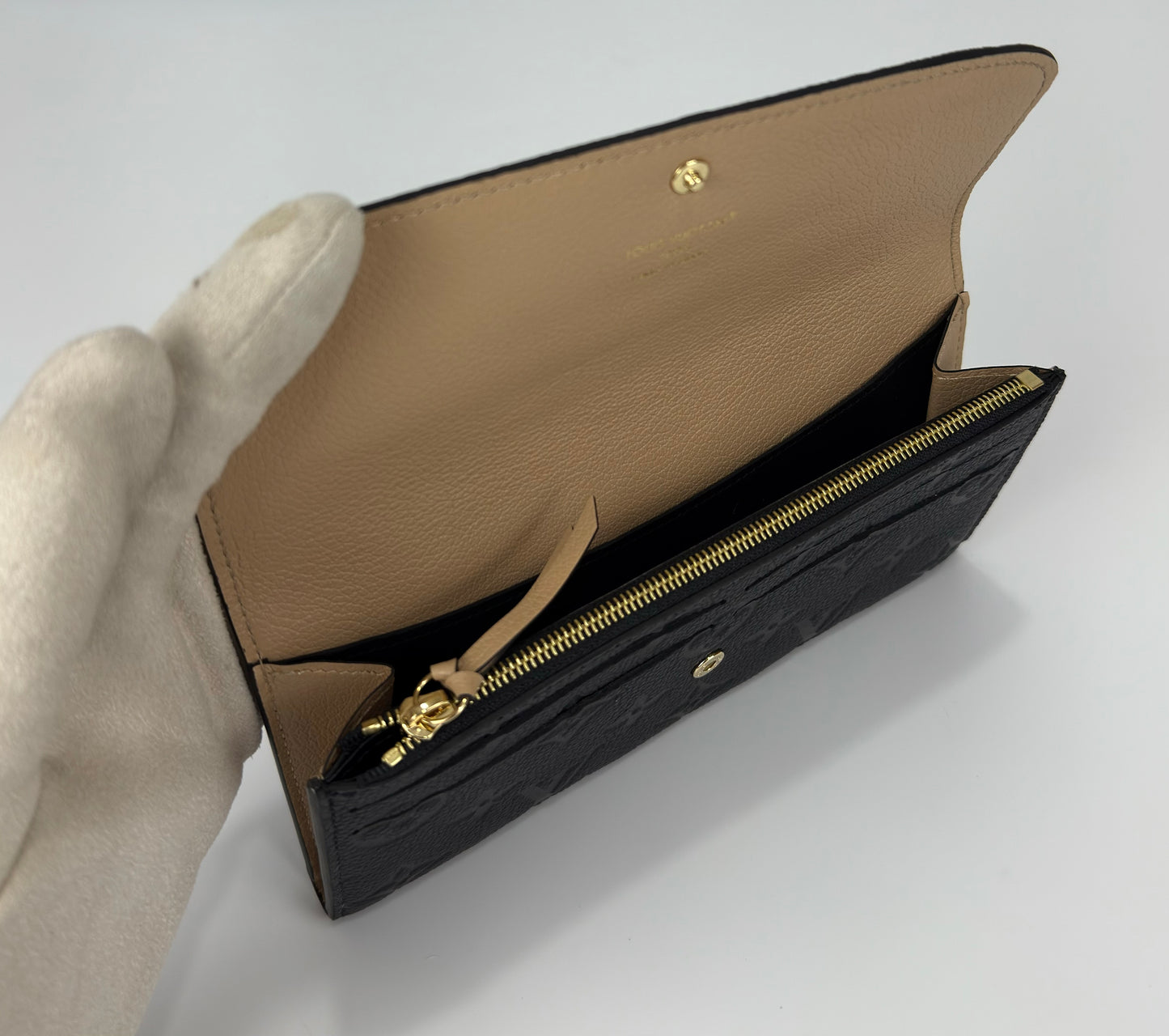 Louis Vuitton Emilie Wallet In Monogram Empreinte Leather