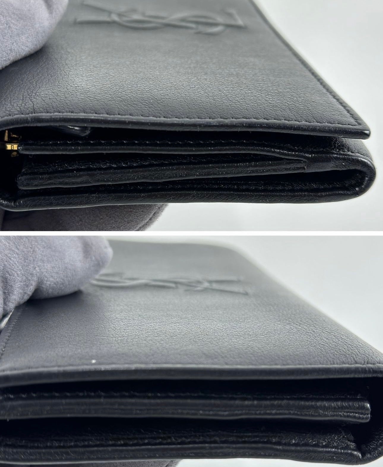 Ysl Chevre Belle De Jour Flap Wallet