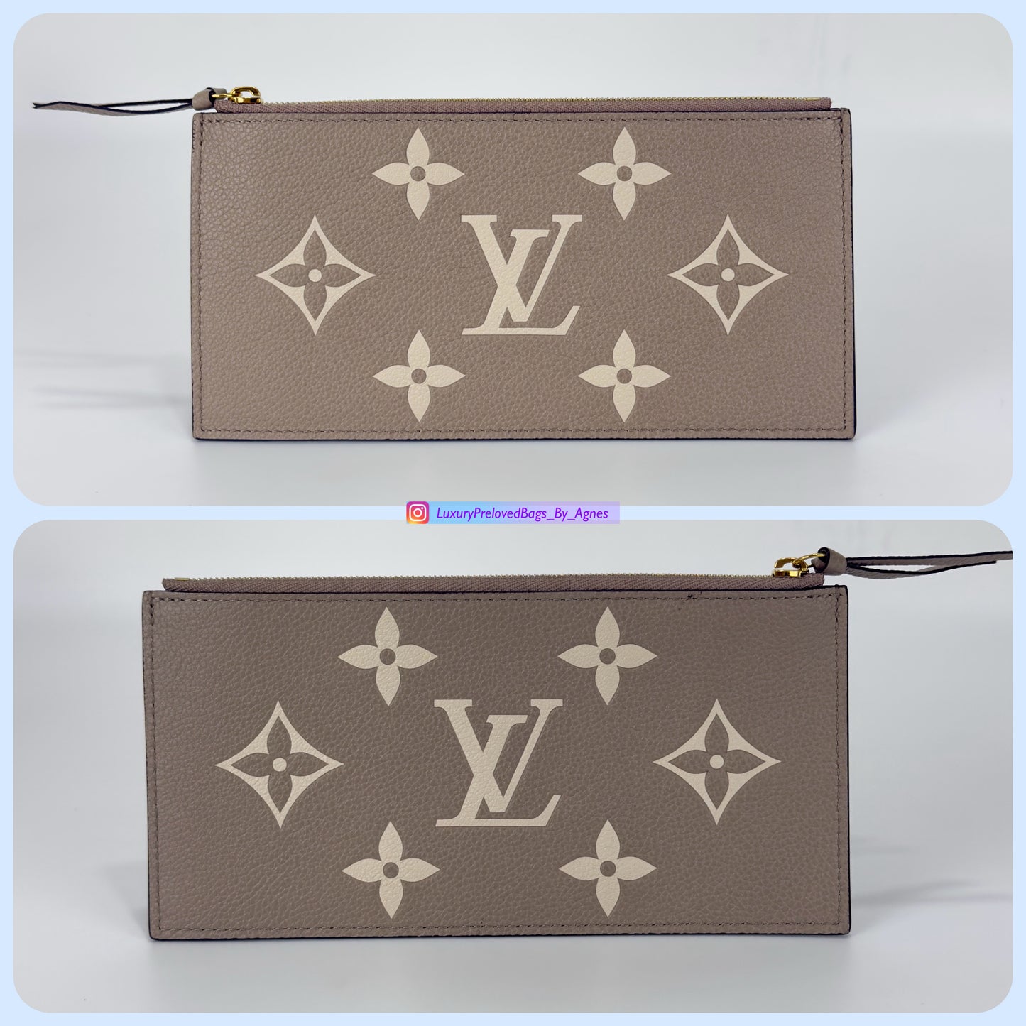Louis Vuitton Felicie Pochette Monogram Empreinte Leather
