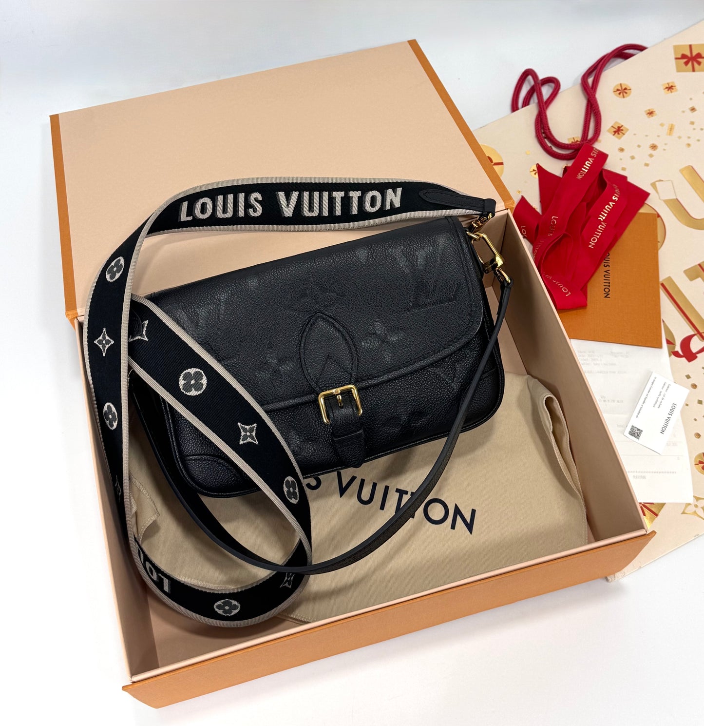 Louis Vuitton Diane Monogram Empreinte Leather