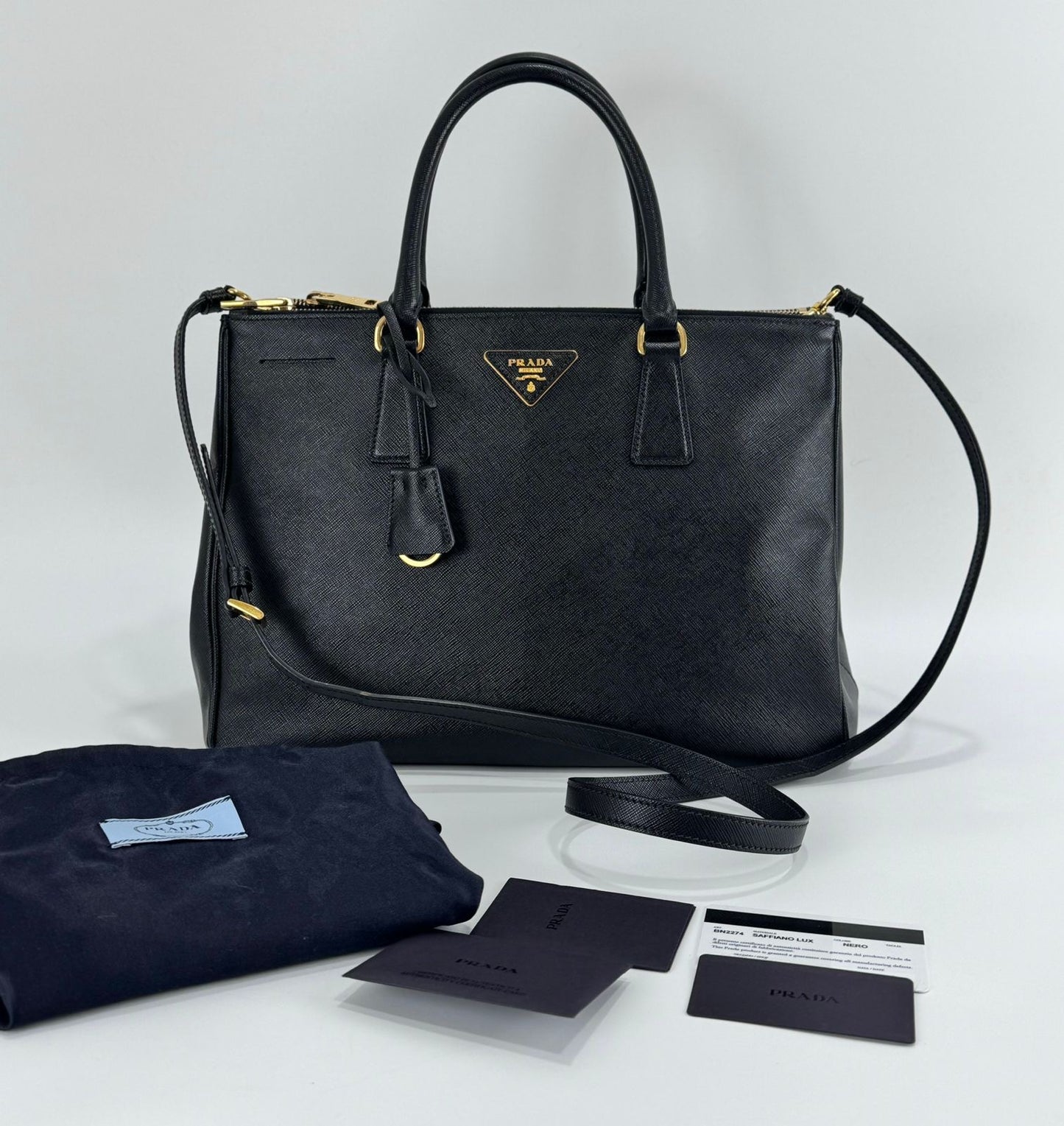Prada Bn2274 saffiano Lux