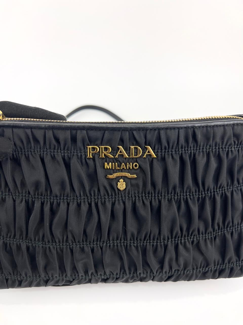 Prada gaufre crossbody bag