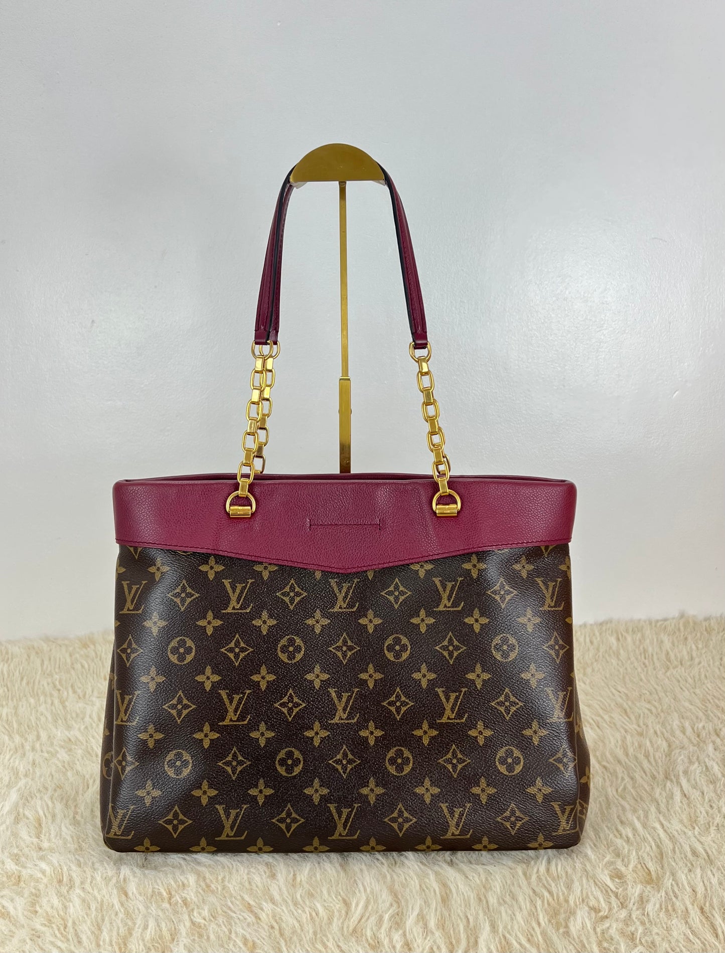 Louis Vuitton Pallas Shopper Tote Medium Monogram