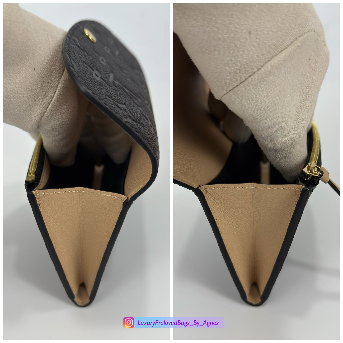 Louis Vuitton Emilie Wallet In Monogram Empreinte Leather