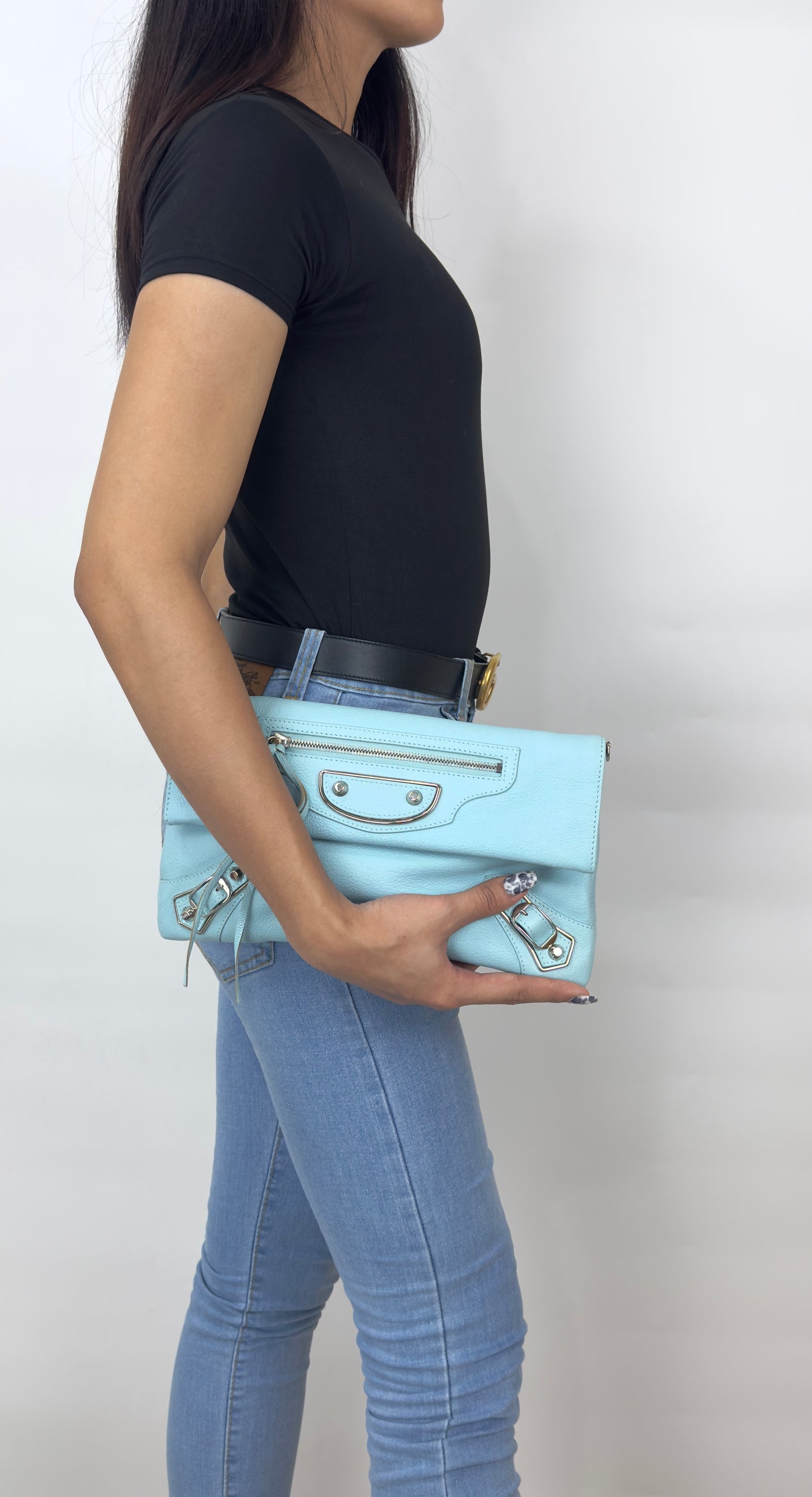 Balenciaga Envelope Clutch