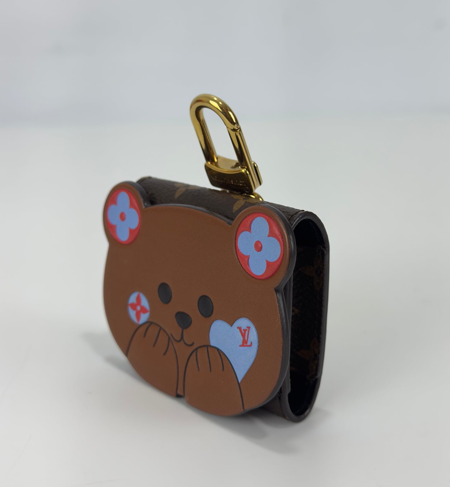 Louis Vuitton Monogram Teddy Bear Earphone Case